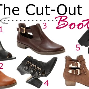 Fashion Friday: The Cut Out Boot